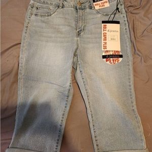 d.Jeans rolled capris - BNWT